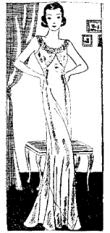 Modelo de dormir, publicado na "Folha da Manhã", em 22 de março de 1932