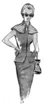 Modelo publicado na "Folha da Manhã", em 29 de agosto de 1954
