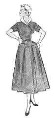 Modelo publicado na "Folha da Manhã", em 29 de março de 1953